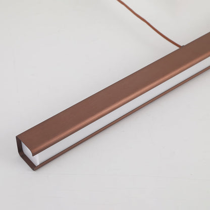 Linear Metal LED Bar Ceiling Pendant - Arrielight