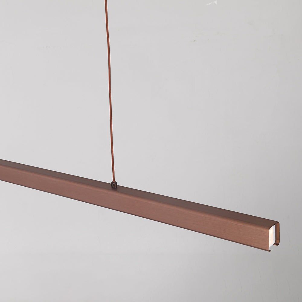 Linear Metal LED Bar Ceiling Pendant - Arrielight