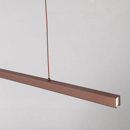 Linear Metal LED Bar Ceiling Pendant - Arrielight