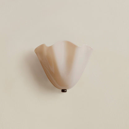 Decorative Retro Wall Light with Stained Glass Shade