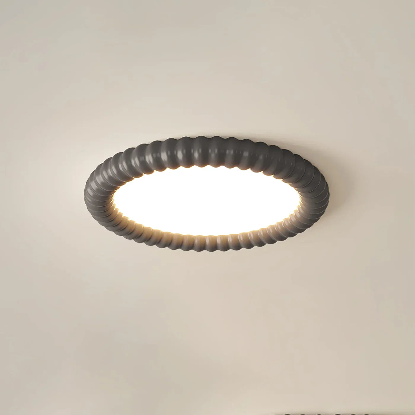 Modern LED Ceiling Flush Mount Light with Decorative Frame