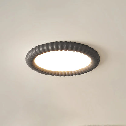 Modern LED Ceiling Flush Mount Light with Decorative Frame