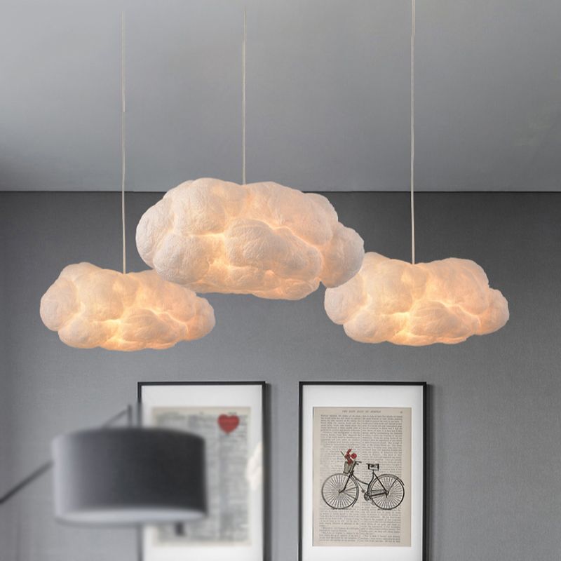 Cotton Cloud Ceiling Pendant Light - Arrielight