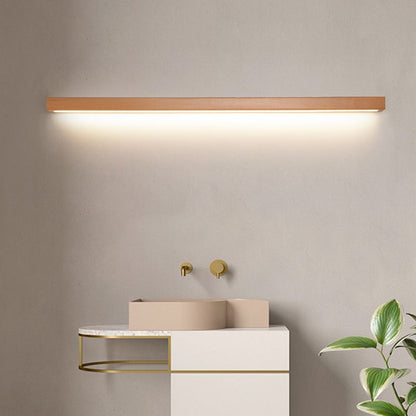 Linear Wood and Acrylic LED Wall Light - Arrielight