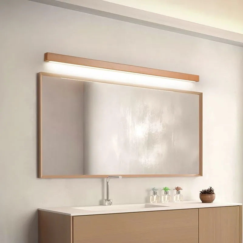 Linear Wood and Acrylic LED Wall Light - Arrielight