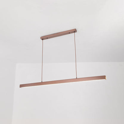 Linear Metal LED Bar Ceiling Pendant - Arrielight