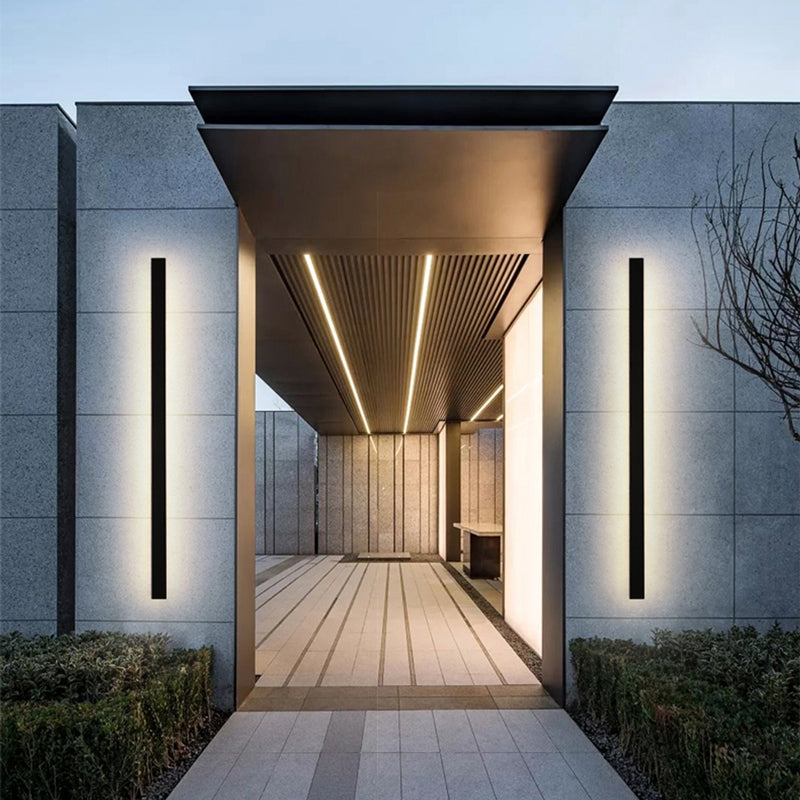 Slim Linear LED Outdoor Wall Light - Arrielight