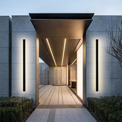 Slim Linear LED Outdoor Wall Light - Arrielight