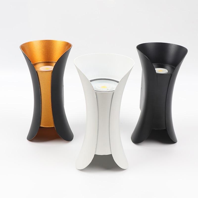 Curved Up and Down LED Outdoor Wall Light - Arrielight