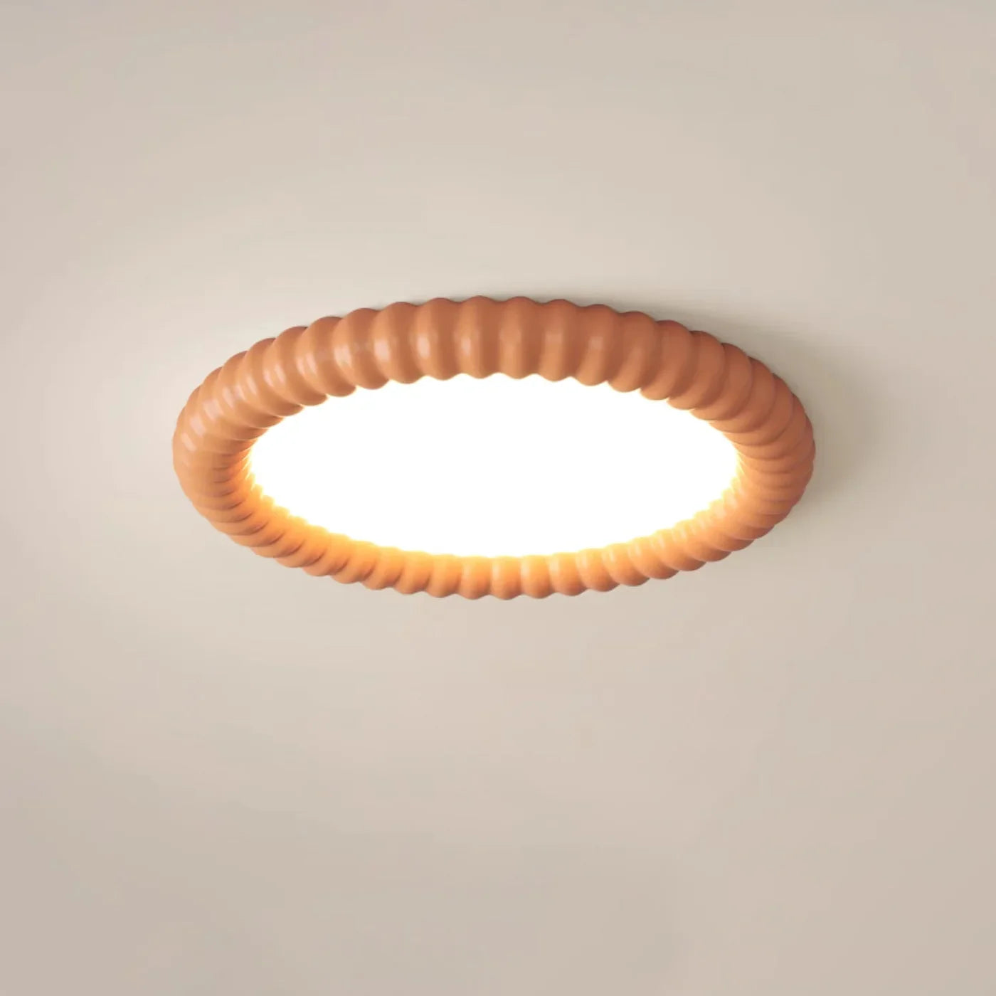 Modern LED Ceiling Flush Mount Light with Decorative Frame