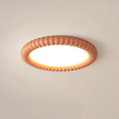 Modern LED Ceiling Flush Mount Light with Decorative Frame
