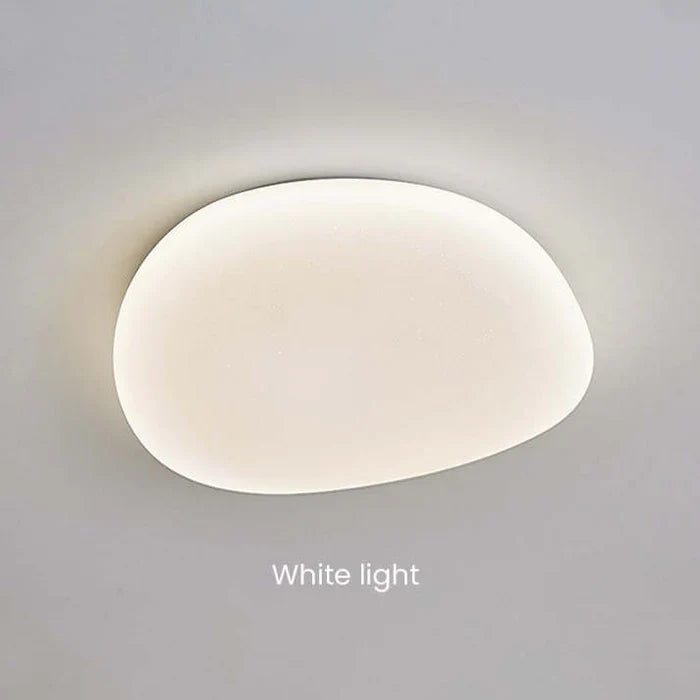 Organic LED Ceiling Light – Natural Stone Shape