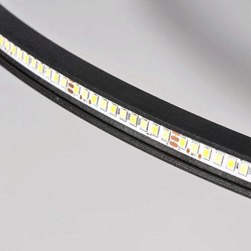 Slim Round LED Flush Ceiling Light with Acrylic Diffuser - Arrielight