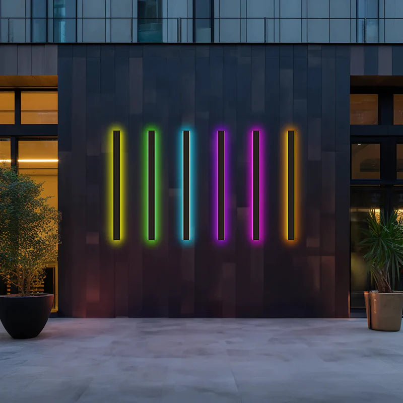 Slim Linear LED Outdoor Wall Light - Arrielight