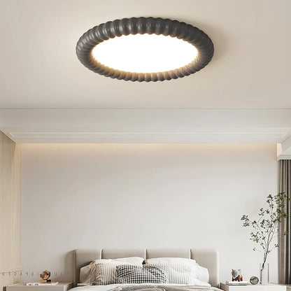 Modern LED Ceiling Flush Mount Light with Decorative Frame