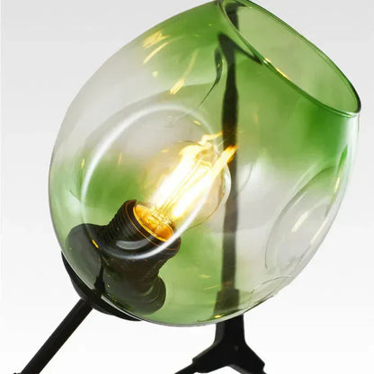 8-Arm Molecular Chandelier – Designer LED Ceiling Light