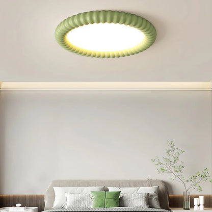 Modern LED Ceiling Flush Mount Light with Decorative Frame