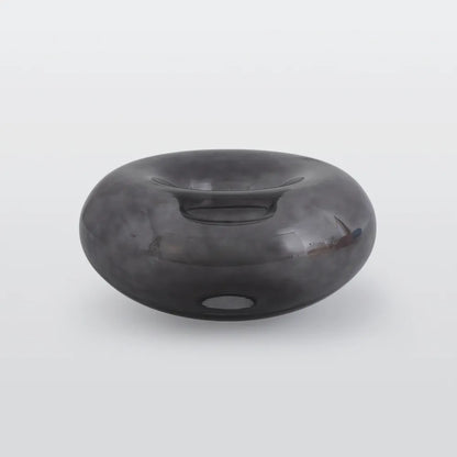Tinted Glass Globe Semi-Flush Ceiling Light - Arrielight