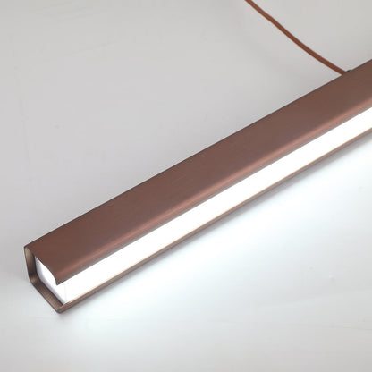 Linear Metal LED Bar Ceiling Pendant - Arrielight