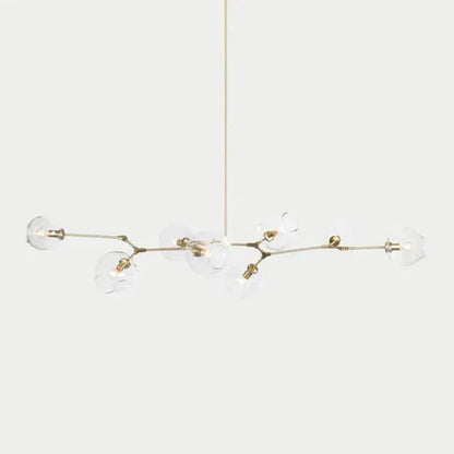 8-Arm Molecular Chandelier – Designer LED Ceiling Light