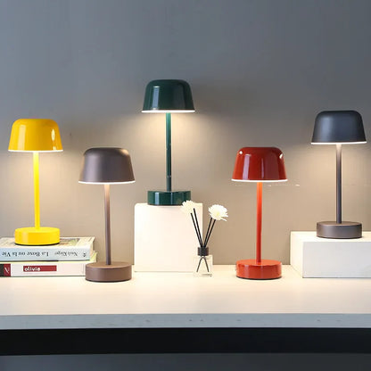 Colourful LED Table Lamp – Modern Design with USB Charging, Ideal for Desks