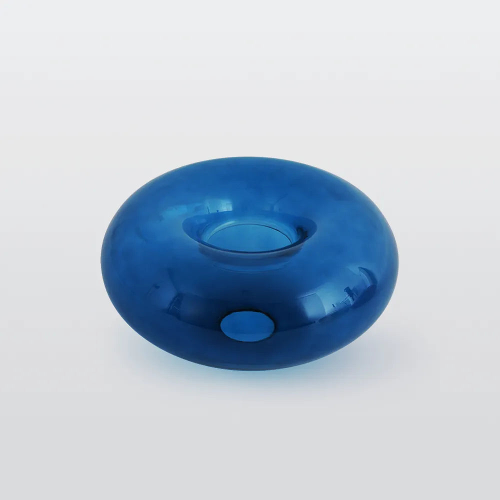 Tinted Glass Globe Semi-Flush Ceiling Light - Arrielight