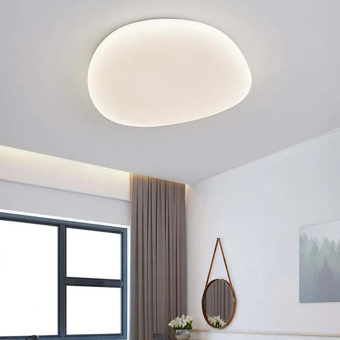 Organic LED Ceiling Light – Natural Stone Shape