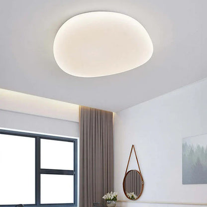 Organic LED Ceiling Light – Natural Stone Shape