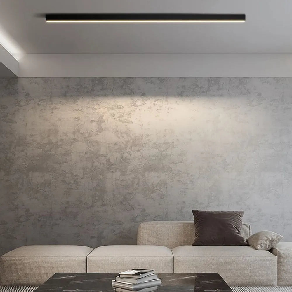 Slim Linear LED Flush Ceiling Light Bar - Arrielight