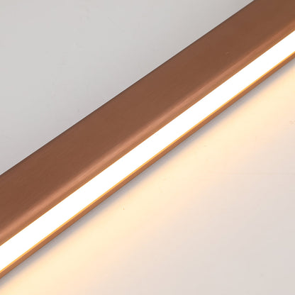 Linear Metal LED Bar Ceiling Pendant - Arrielight