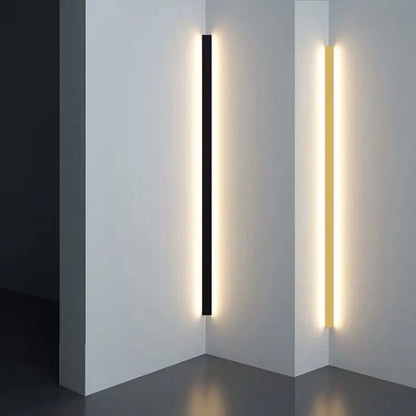 Minimalist Linear Metal and Acrylic LED Wall Light - Arrielight