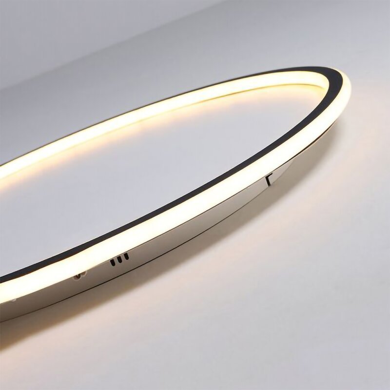 Slim Round LED Flush Ceiling Light with Acrylic Diffuser - Arrielight