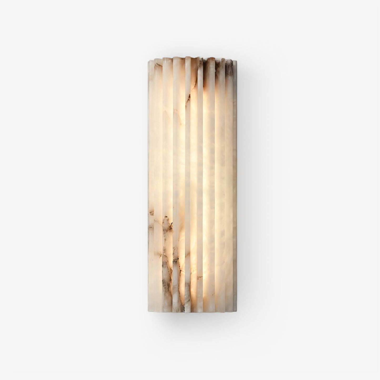 Fluted Alabaster Wall Light - Arrielight