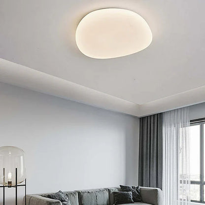 Organic LED Ceiling Light – Natural Stone Shape