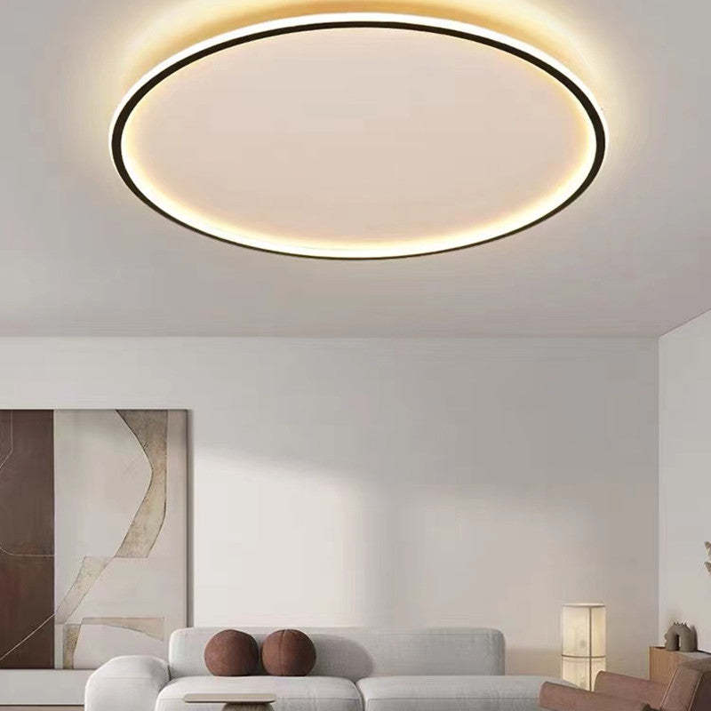 Slim Round LED Flush Ceiling Light with Acrylic Diffuser - Arrielight