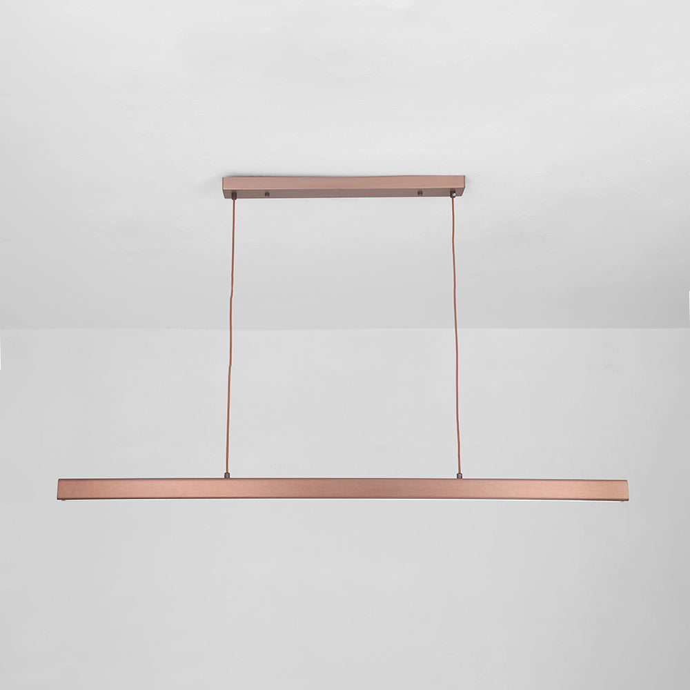 Linear Metal LED Bar Ceiling Pendant - Arrielight