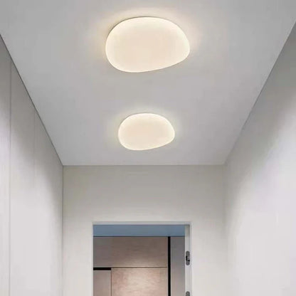 Organic LED Ceiling Light – Natural Stone Shape