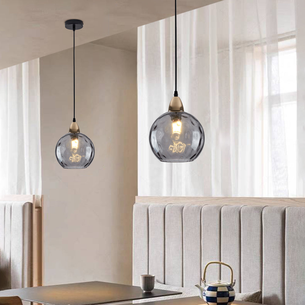 Coloured Glass Ceiling Pendant - Arrielight