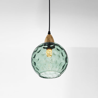 Coloured Glass Ceiling Pendant - Arrielight