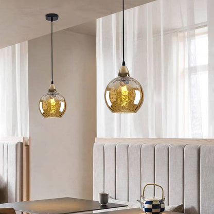 Coloured Glass Ceiling Pendant - Arrielight