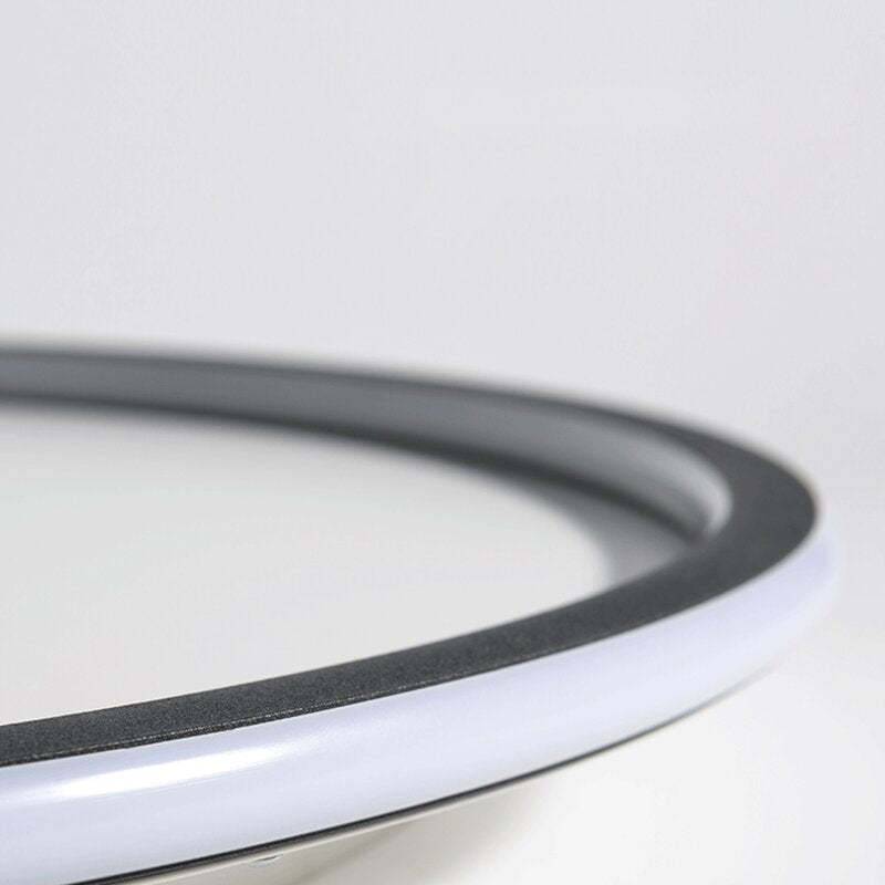 Slim Round LED Flush Ceiling Light with Acrylic Diffuser - Arrielight