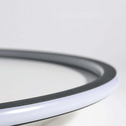 Slim Round LED Flush Ceiling Light with Acrylic Diffuser - Arrielight