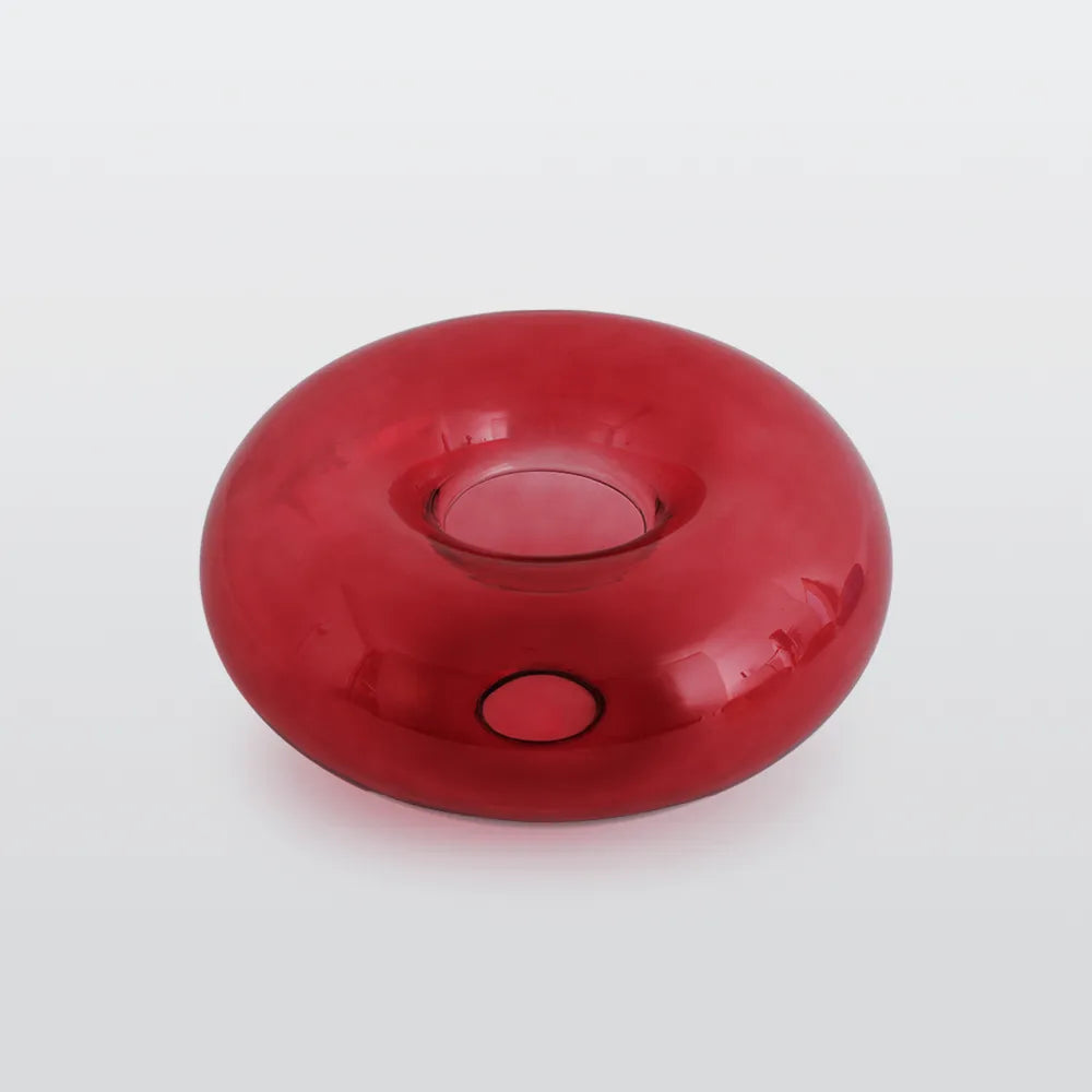 Tinted Glass Globe Semi-Flush Ceiling Light - Arrielight