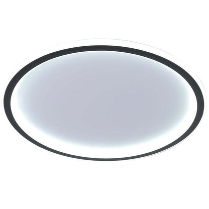 Slim Round LED Flush Ceiling Light with Acrylic Diffuser - Arrielight