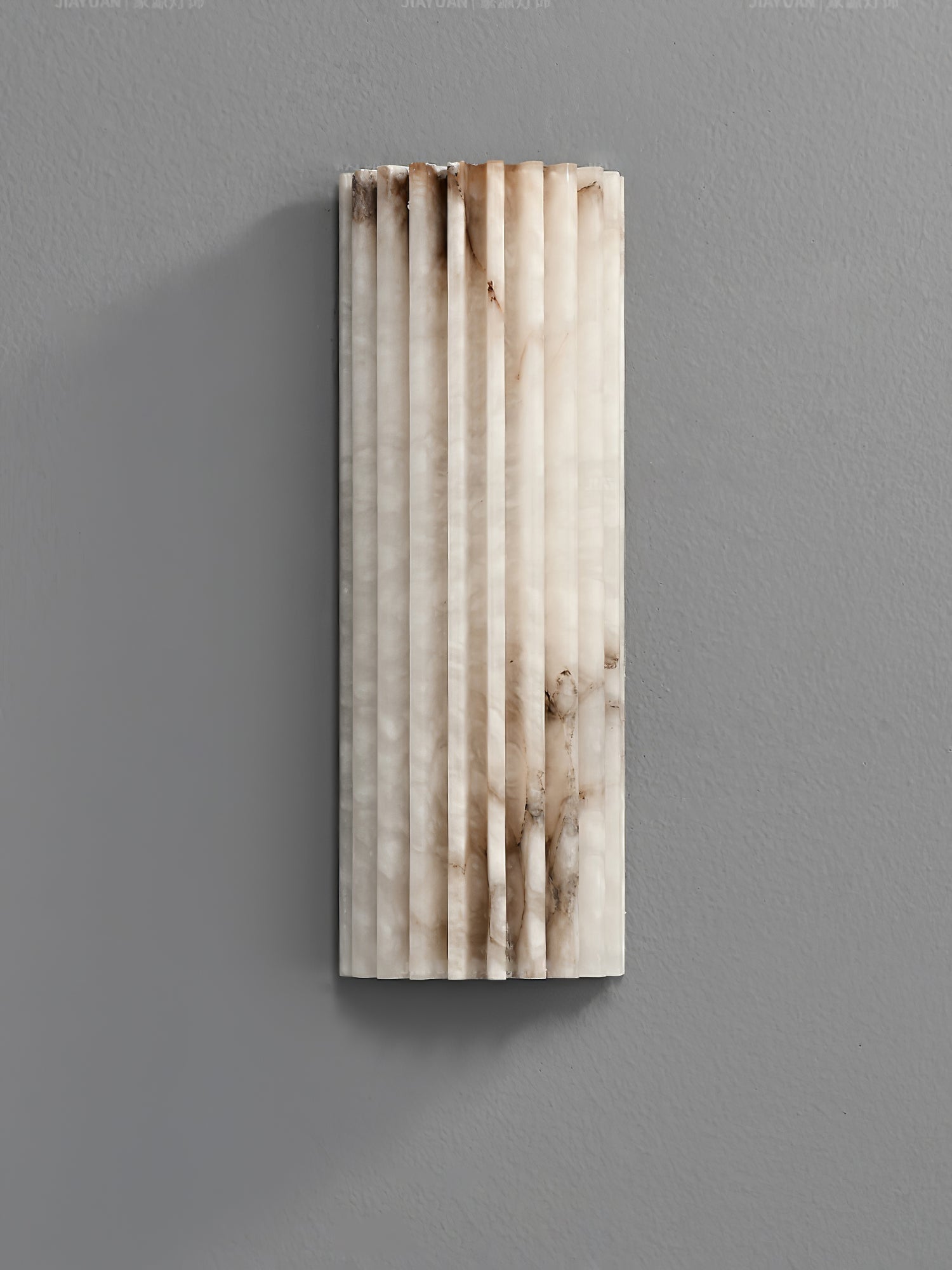 Fluted Alabaster Wall Light - Arrielight