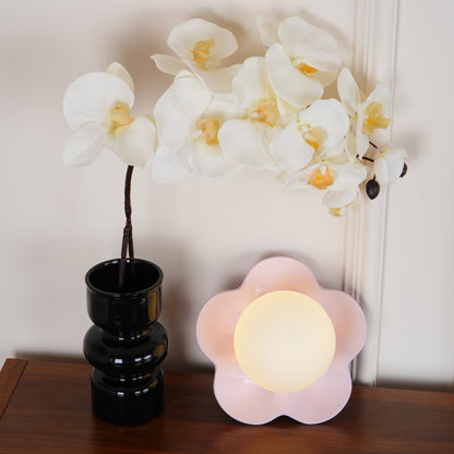 Flower Wall Light with Opal Glass Globe Shade - Arrielight