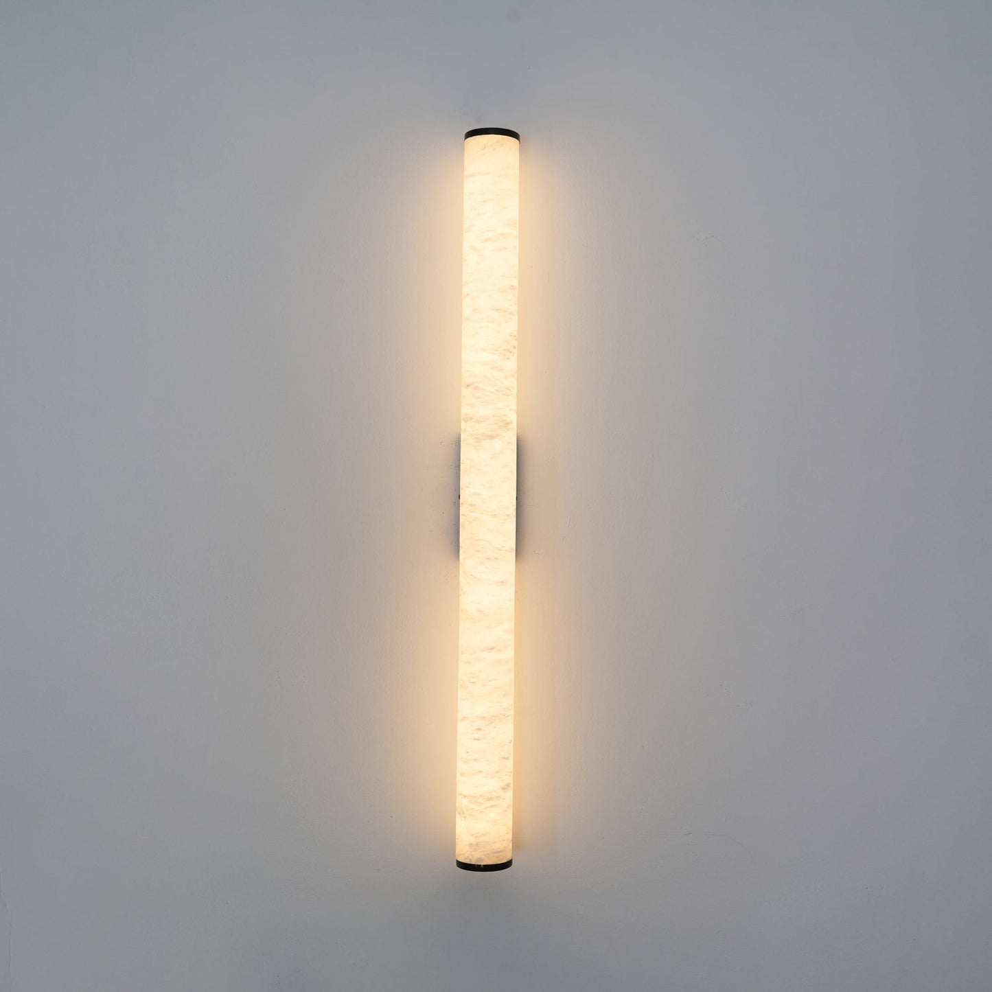 Modern LED Wall Light with Alabaster-Effect Shade – Elegant Design for Bedroom & Living Room