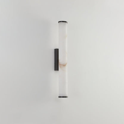 Modern LED Wall Light with Alabaster-Effect Shade – Elegant Design for Bedroom & Living Room