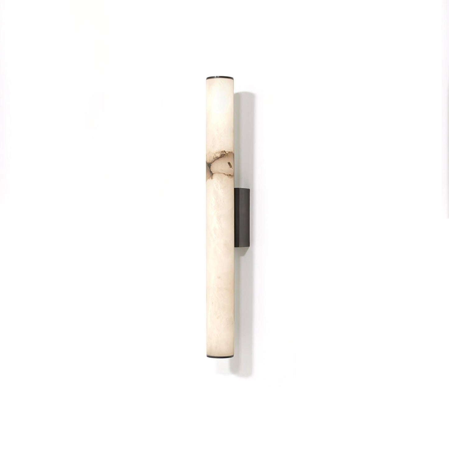 Modern LED Wall Light with Alabaster-Effect Shade – Elegant Design for Bedroom & Living Room