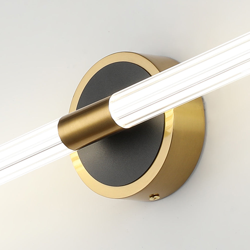 Ribbed Acrylic Linear LED Wall Light - Arrielight